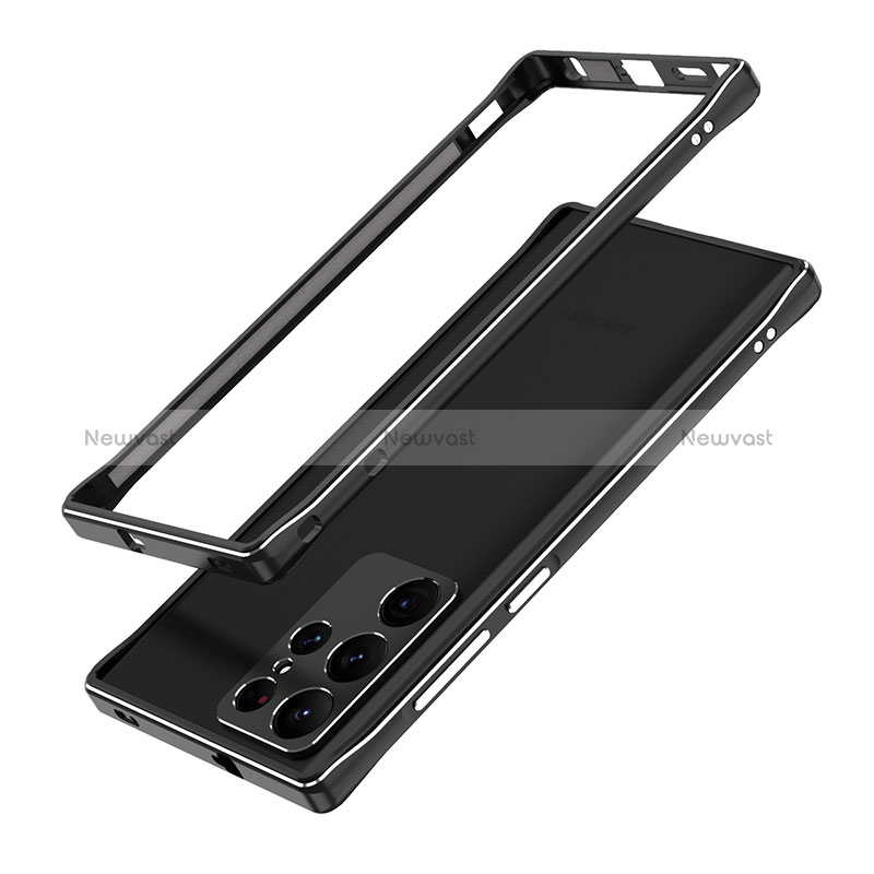 Luxury Aluminum Metal Frame Cover Case A01 for Samsung Galaxy S24 Ultra 5G