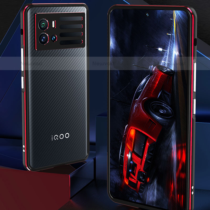 Luxury Aluminum Metal Frame Cover Case A01 for Vivo iQOO 9 Pro 5G