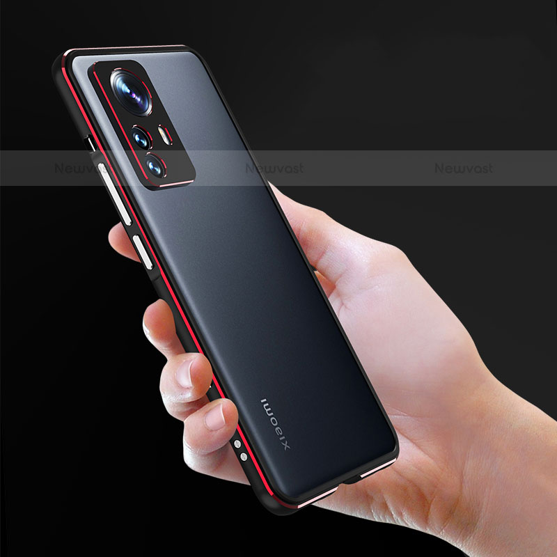 Luxury Aluminum Metal Frame Cover Case A01 for Xiaomi Mi 12 Pro 5G