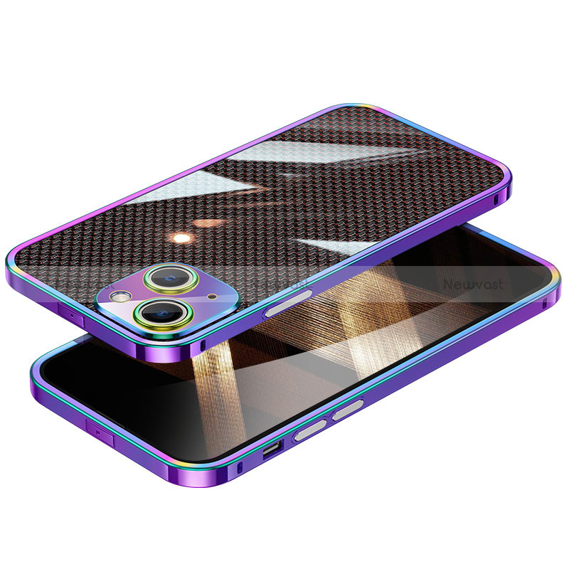 Luxury Aluminum Metal Frame Cover Case A02 for Apple iPhone 15