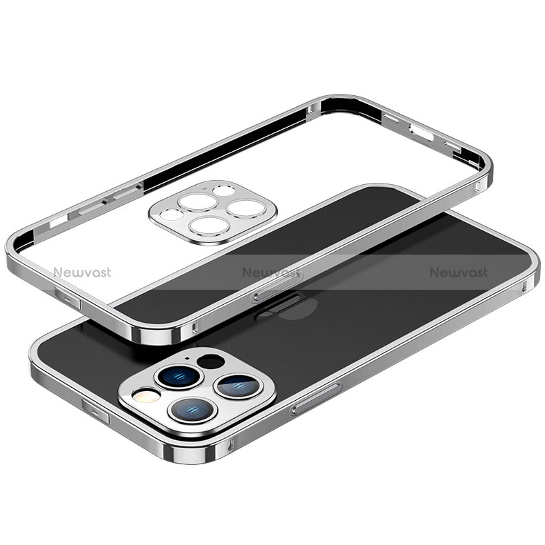 Luxury Aluminum Metal Frame Cover Case A03 for Apple iPhone 15 Pro