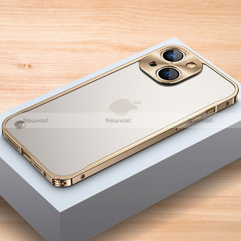 Luxury Aluminum Metal Frame Cover Case A04 for Apple iPhone 15