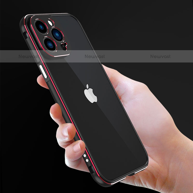 Luxury Aluminum Metal Frame Cover Case for Apple iPhone 15 Pro