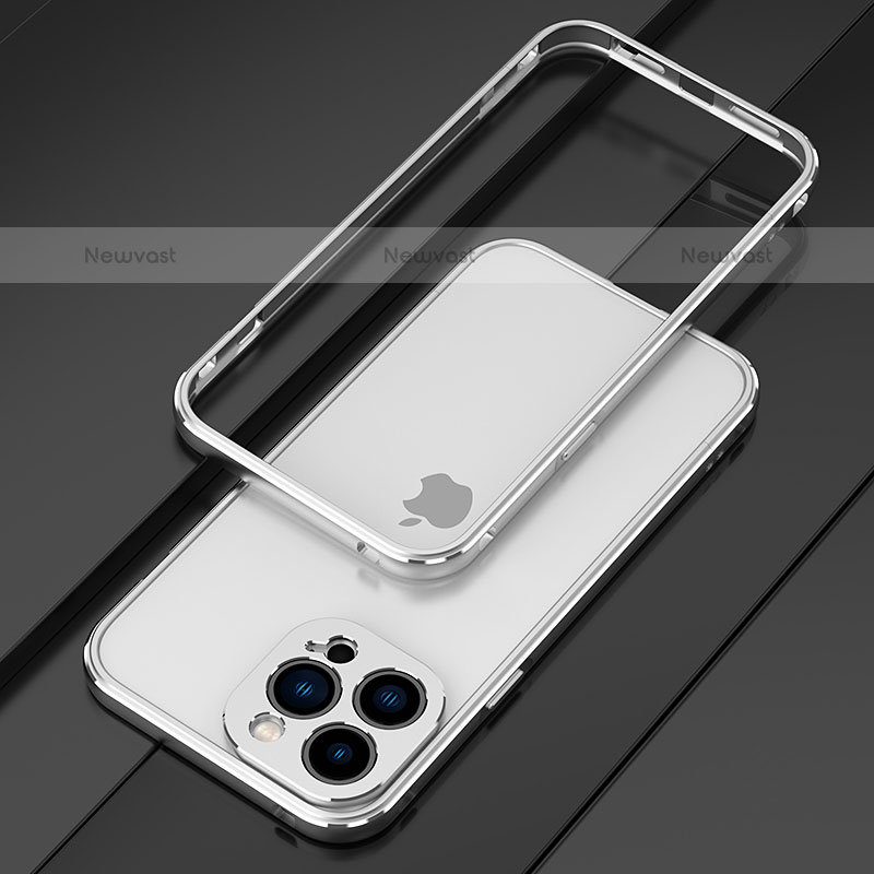 Luxury Aluminum Metal Frame Cover Case for Apple iPhone 15 Pro