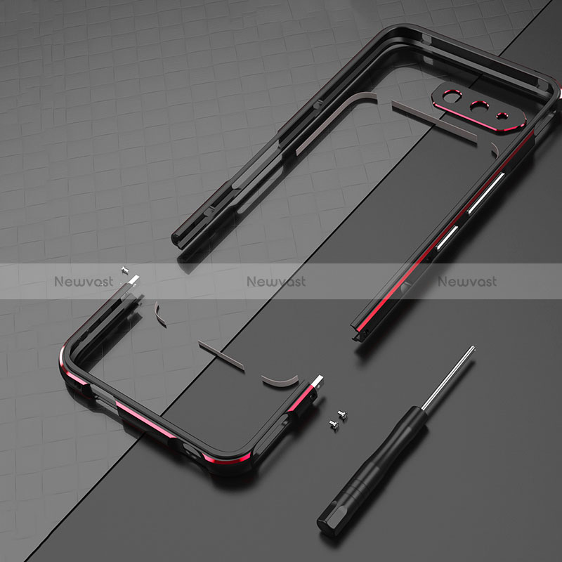 Luxury Aluminum Metal Frame Cover Case for Asus ROG Phone 5s