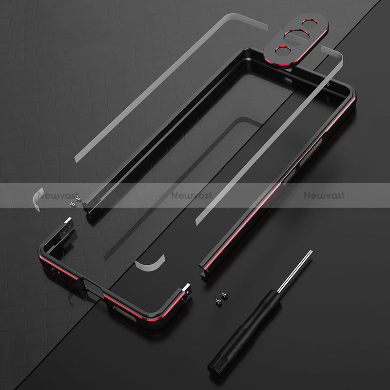 Luxury Aluminum Metal Frame Cover Case for Huawei Nova 10