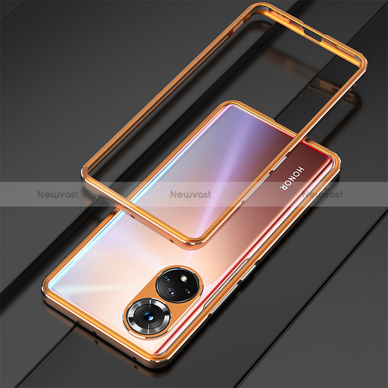 Luxury Aluminum Metal Frame Cover Case for Huawei Nova 9 Gold