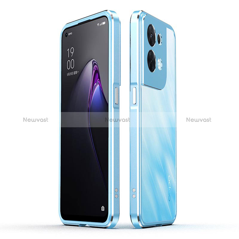 Luxury Aluminum Metal Frame Cover Case for Oppo Reno8 5G