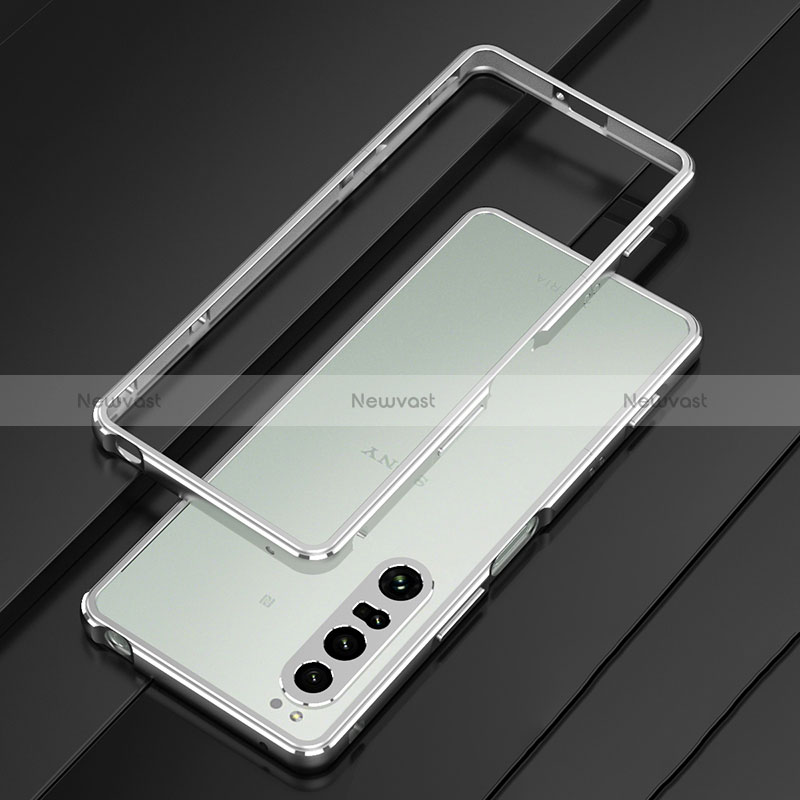 Luxury Aluminum Metal Frame Cover Case for Sony Xperia 1 IV