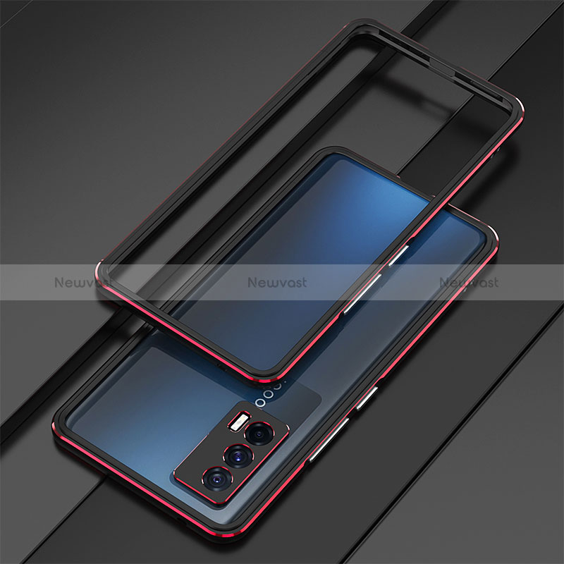 Luxury Aluminum Metal Frame Cover Case for Vivo iQOO 7 India 5G