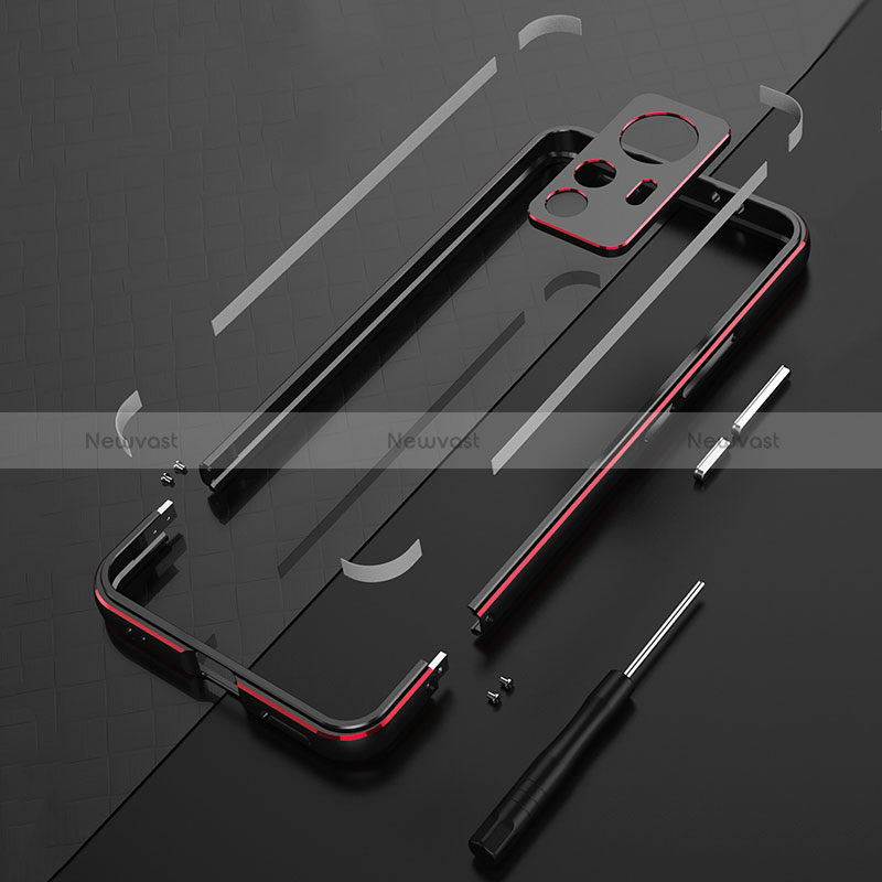 Luxury Aluminum Metal Frame Cover Case for Xiaomi Mi 12T Pro 5G