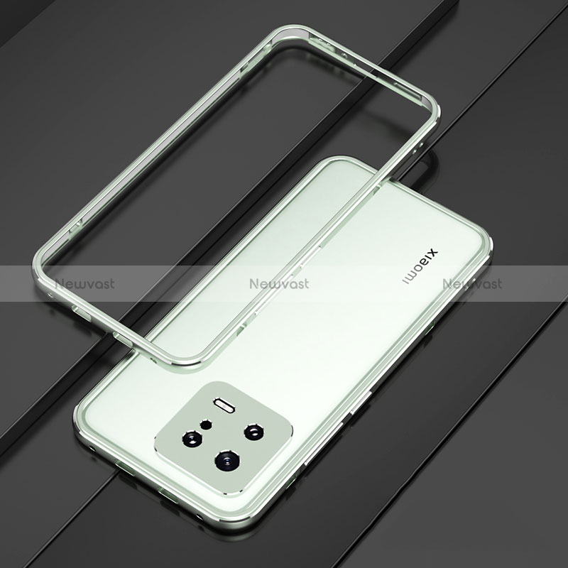 Luxury Aluminum Metal Frame Cover Case for Xiaomi Mi 13 Pro 5G Green