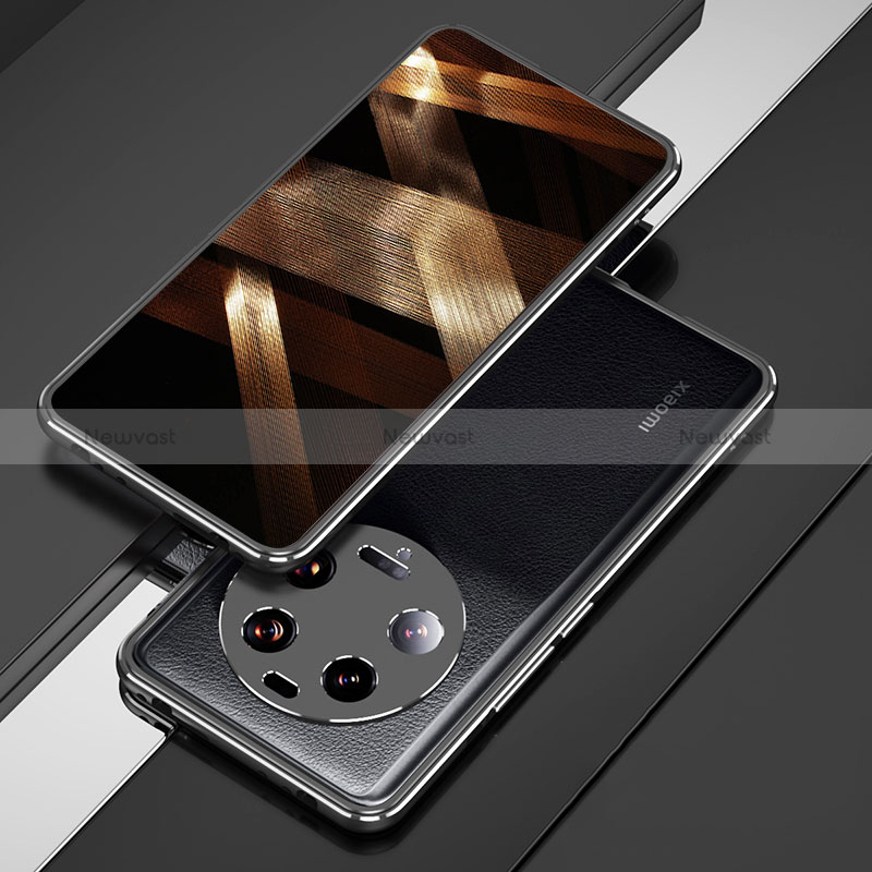 Luxury Aluminum Metal Frame Cover Case for Xiaomi Mi 13 Ultra 5G Black