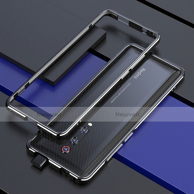 Luxury Aluminum Metal Frame Cover Case for Xiaomi Mi 9T Pro Black