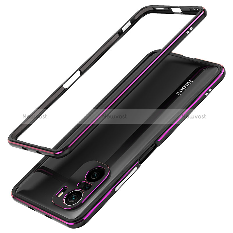 Luxury Aluminum Metal Frame Cover Case for Xiaomi Redmi K40 Pro+ Plus 5G