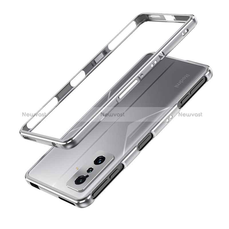 Luxury Aluminum Metal Frame Cover Case for Xiaomi Redmi K50 Gaming 5G