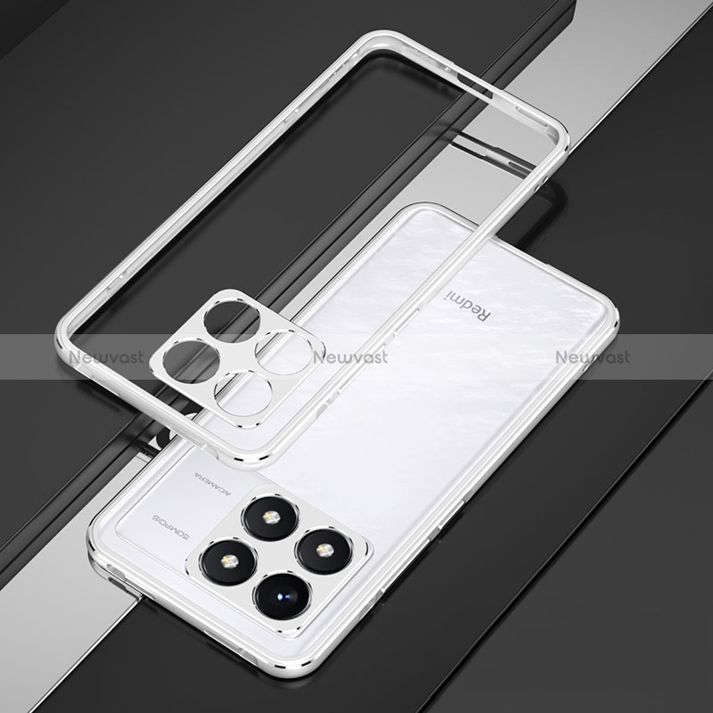 Luxury Aluminum Metal Frame Cover Case for Xiaomi Redmi K70 Pro 5G