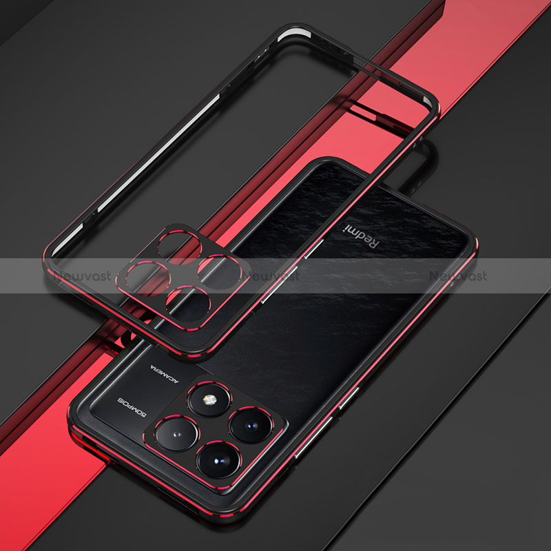 Luxury Aluminum Metal Frame Cover Case for Xiaomi Redmi K70 Pro 5G