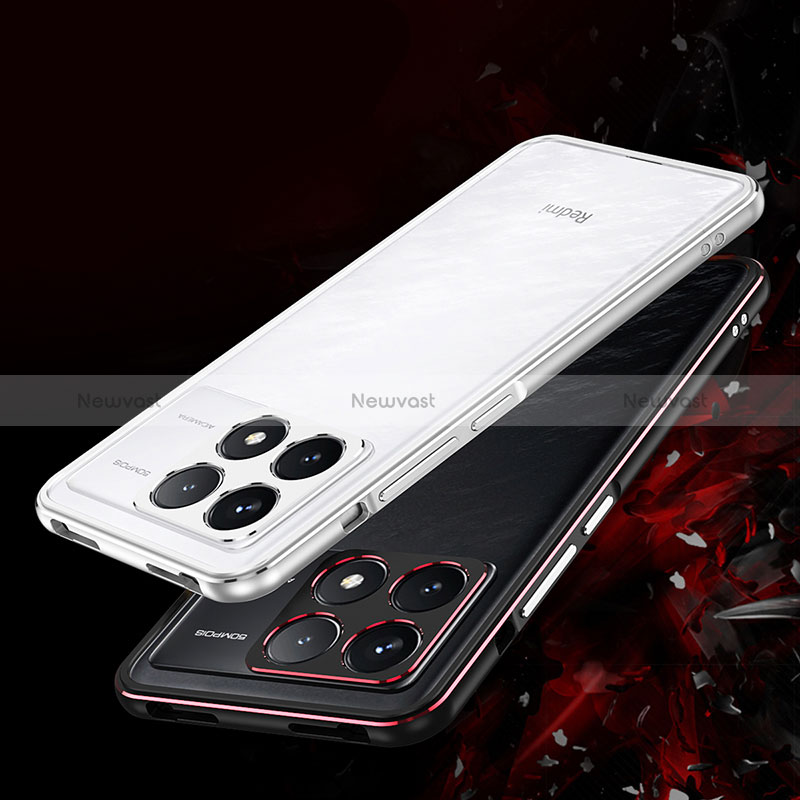 Luxury Aluminum Metal Frame Cover Case for Xiaomi Redmi K70 Pro 5G