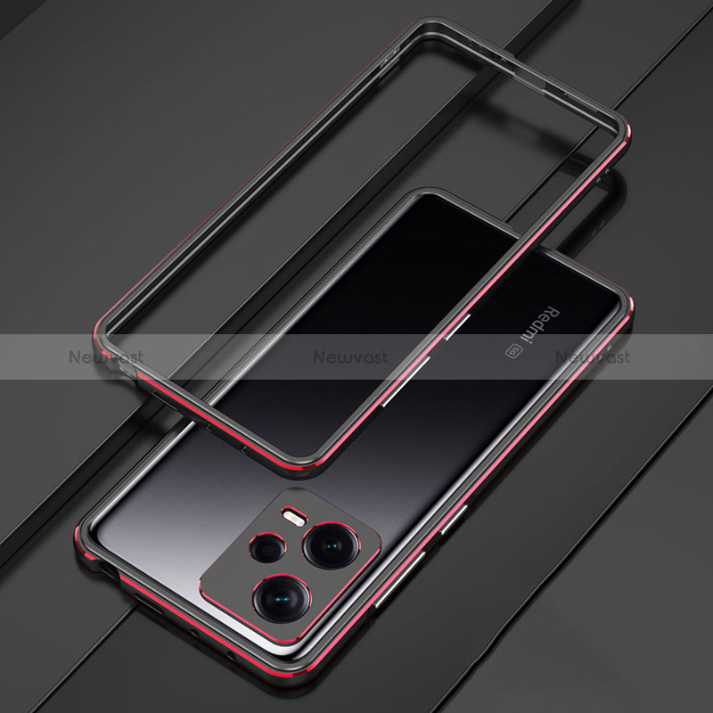 Luxury Aluminum Metal Frame Cover Case for Xiaomi Redmi Note 12 Pro+ Plus 5G