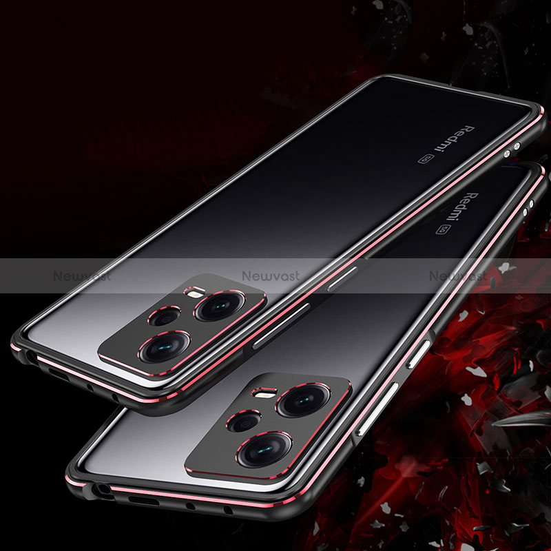 Luxury Aluminum Metal Frame Cover Case for Xiaomi Redmi Note 12 Pro+ Plus 5G