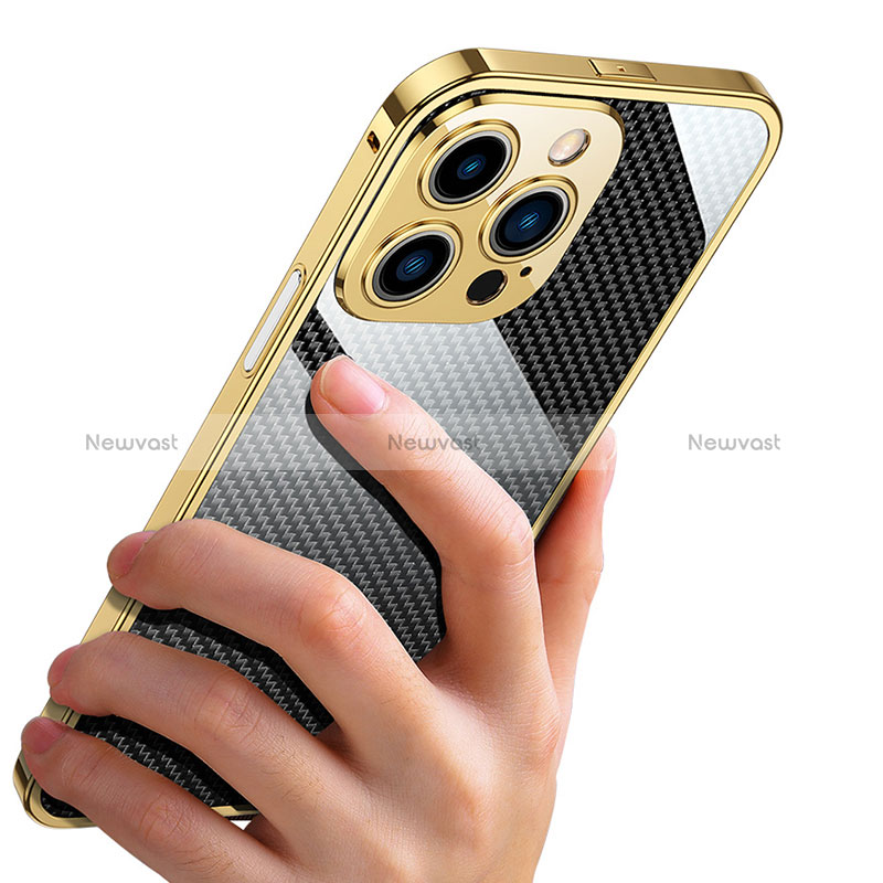 Luxury Aluminum Metal Frame Cover Case JL2 for Apple iPhone 15 Pro