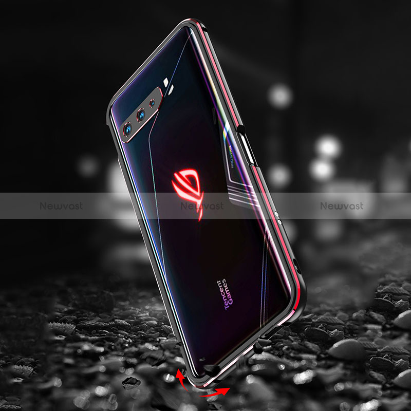 Luxury Aluminum Metal Frame Cover Case JZ1 for Asus ROG Phone 3