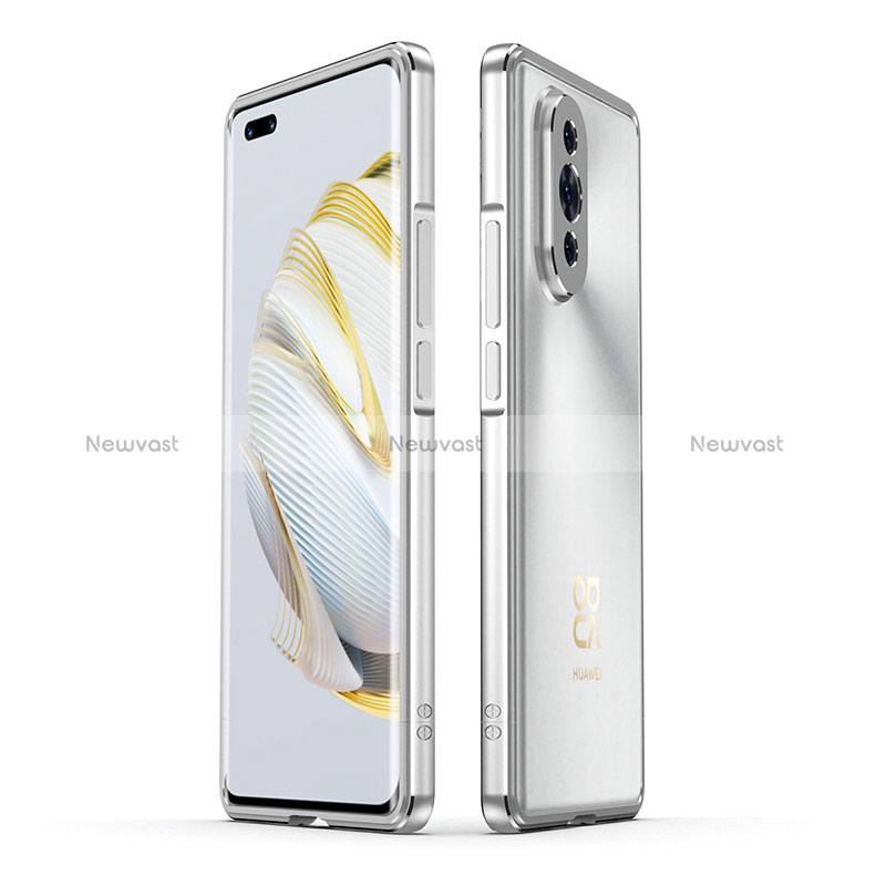 Luxury Aluminum Metal Frame Cover Case JZ1 for Huawei Nova 10 Pro