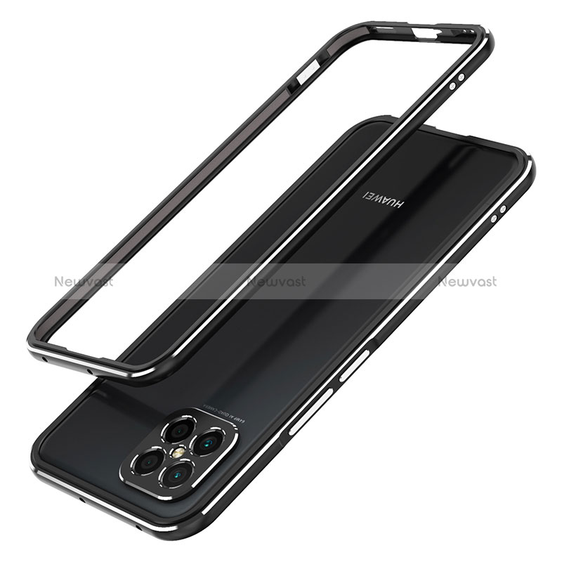 Luxury Aluminum Metal Frame Cover Case JZ1 for Huawei Nova 8 SE 4G