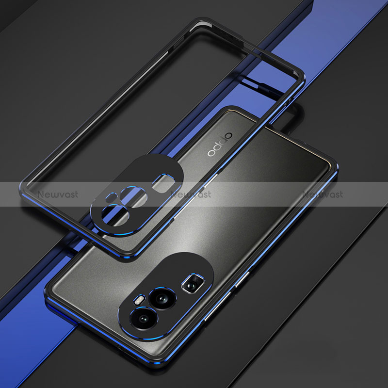 Luxury Aluminum Metal Frame Cover Case JZ1 for Oppo Reno10 Pro+ Plus 5G