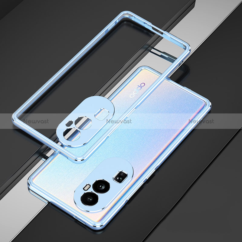 Luxury Aluminum Metal Frame Cover Case JZ1 for Oppo Reno10 Pro+ Plus 5G