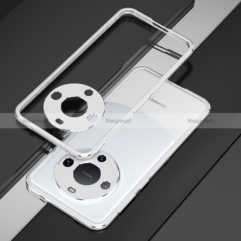 Luxury Aluminum Metal Frame Cover Case JZ4 for Huawei Mate 60