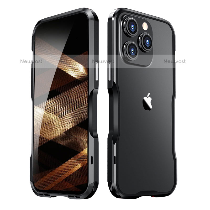 Luxury Aluminum Metal Frame Cover Case LF2 for Apple iPhone 15 Pro Max