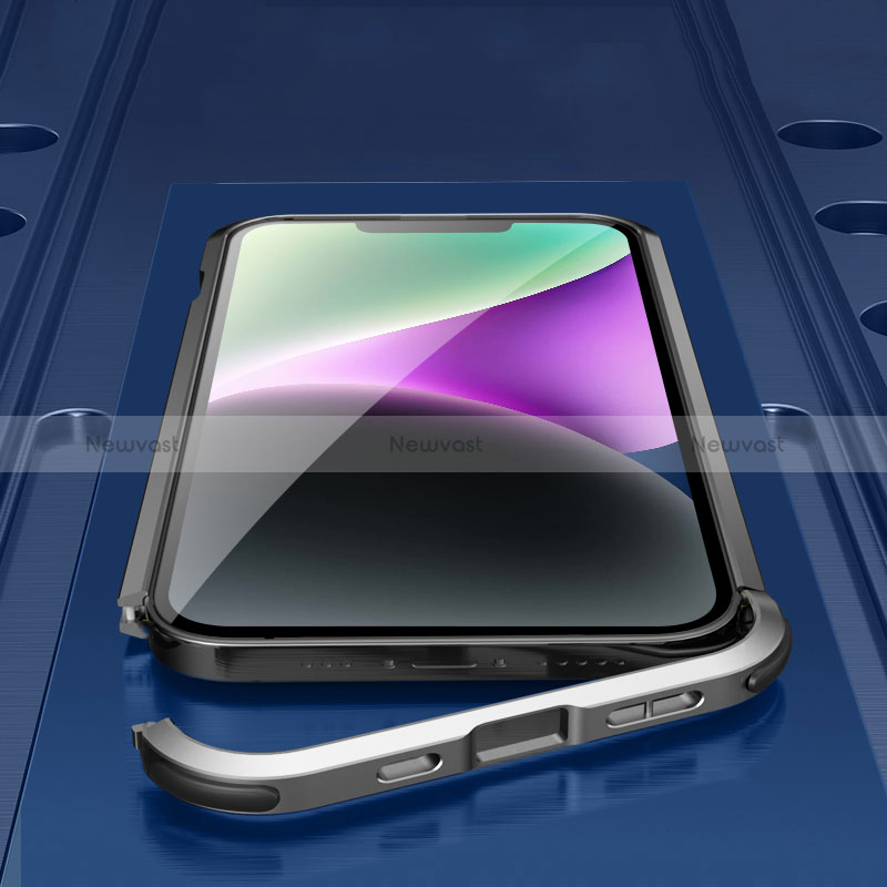 Luxury Aluminum Metal Frame Cover Case LK2 for Apple iPhone 13 Pro Max