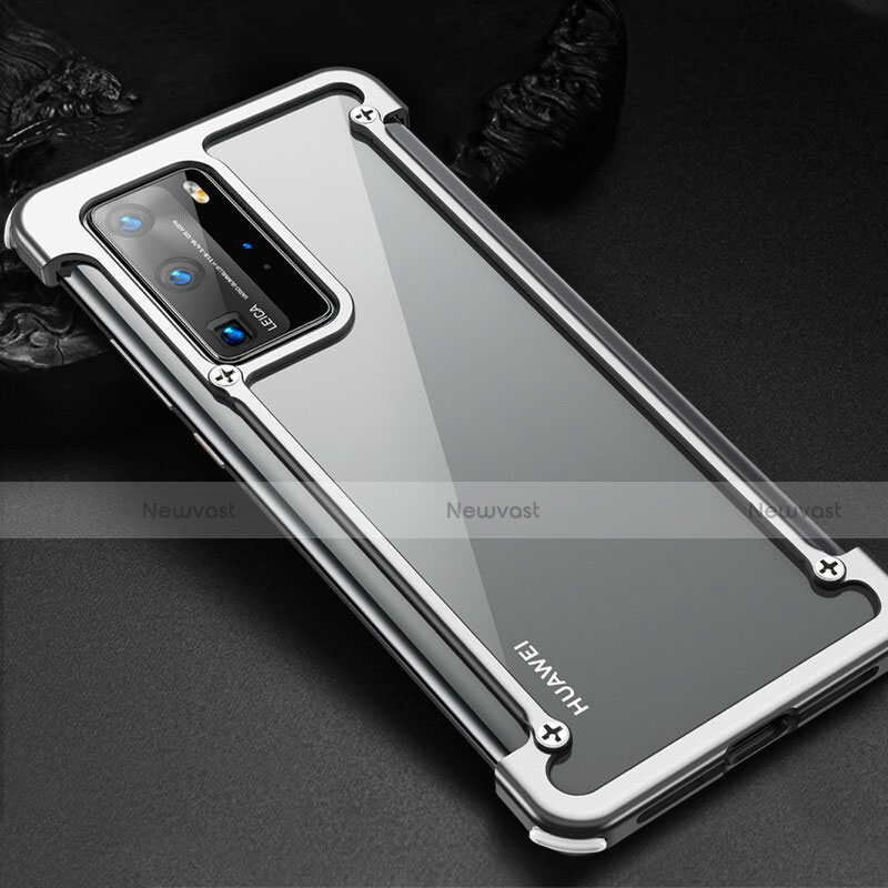 Luxury Aluminum Metal Frame Cover Case N01 for Huawei P40 Pro