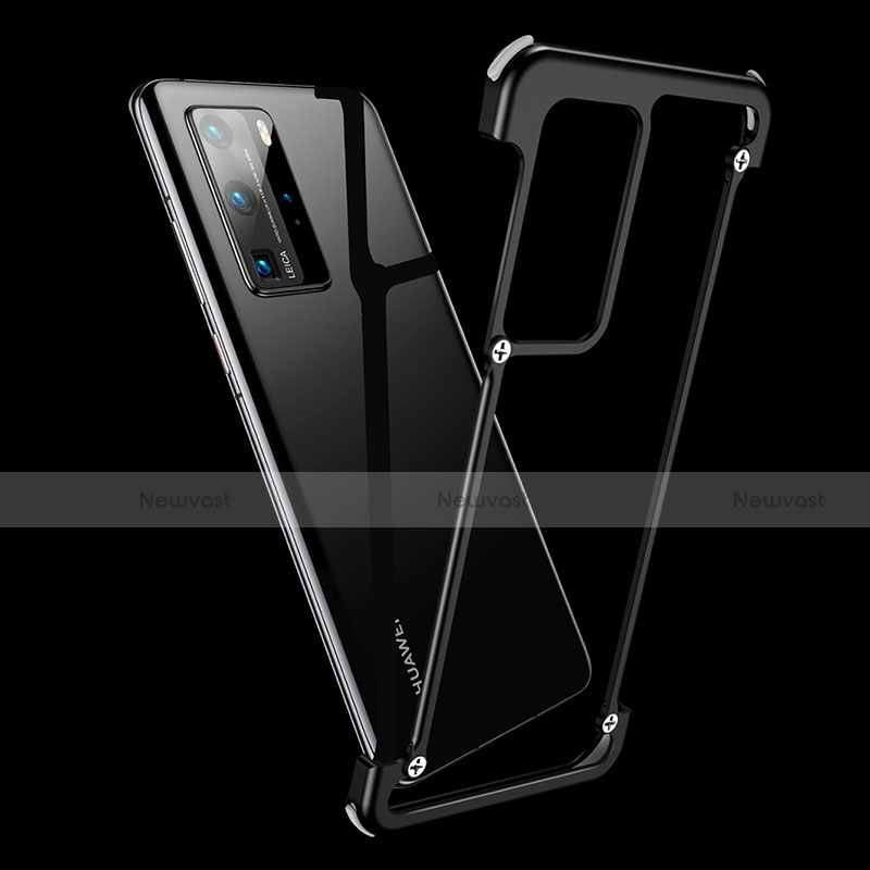 Luxury Aluminum Metal Frame Cover Case N01 for Huawei P40 Pro