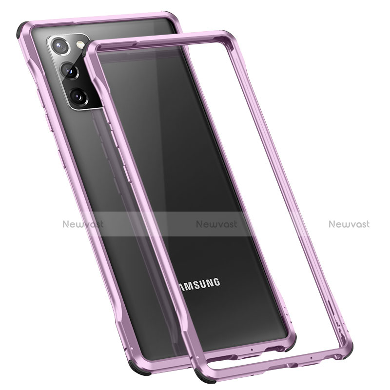 Luxury Aluminum Metal Frame Cover Case N01 for Samsung Galaxy Note 20 5G