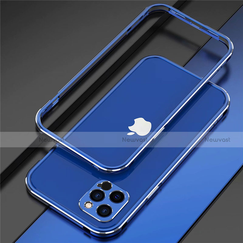 Luxury Aluminum Metal Frame Cover Case N02 for Apple iPhone 12 Pro