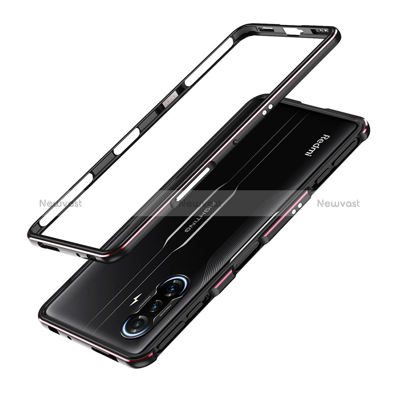 Luxury Aluminum Metal Frame Cover Case S01 for Xiaomi Redmi K40 Gaming 5G