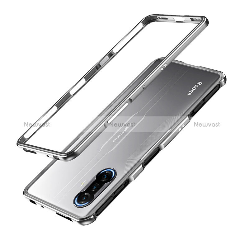 Luxury Aluminum Metal Frame Cover Case S01 for Xiaomi Redmi K40 Gaming 5G