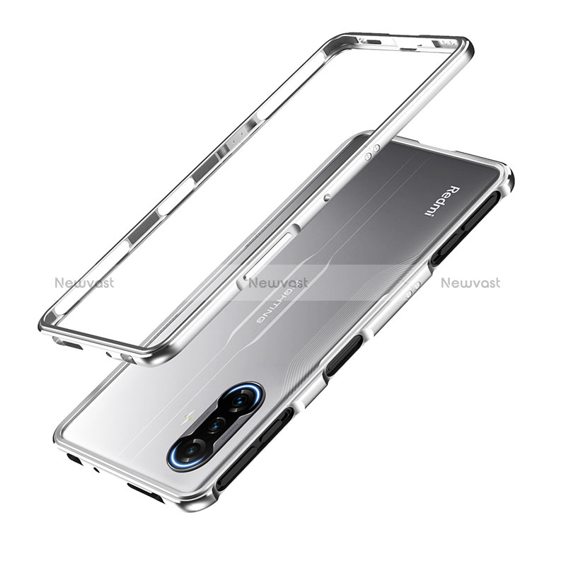 Luxury Aluminum Metal Frame Cover Case S01 for Xiaomi Redmi K40 Gaming 5G