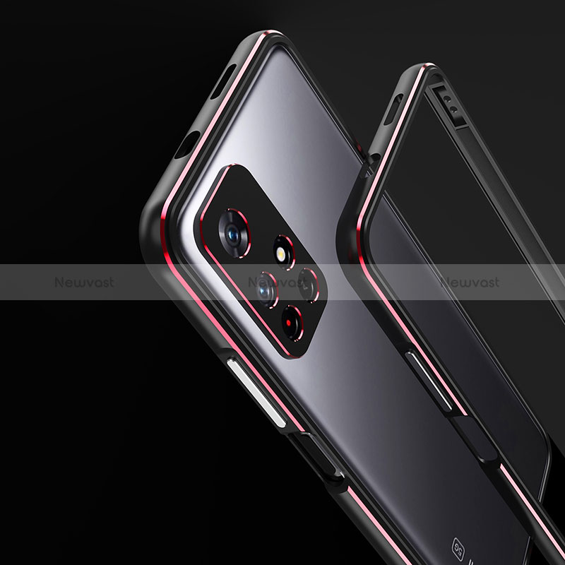 Luxury Aluminum Metal Frame Cover Case S01 for Xiaomi Redmi Note 11 5G