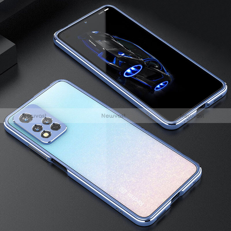 Luxury Aluminum Metal Frame Cover Case S01 for Xiaomi Redmi Note 11 Pro+ Plus 5G