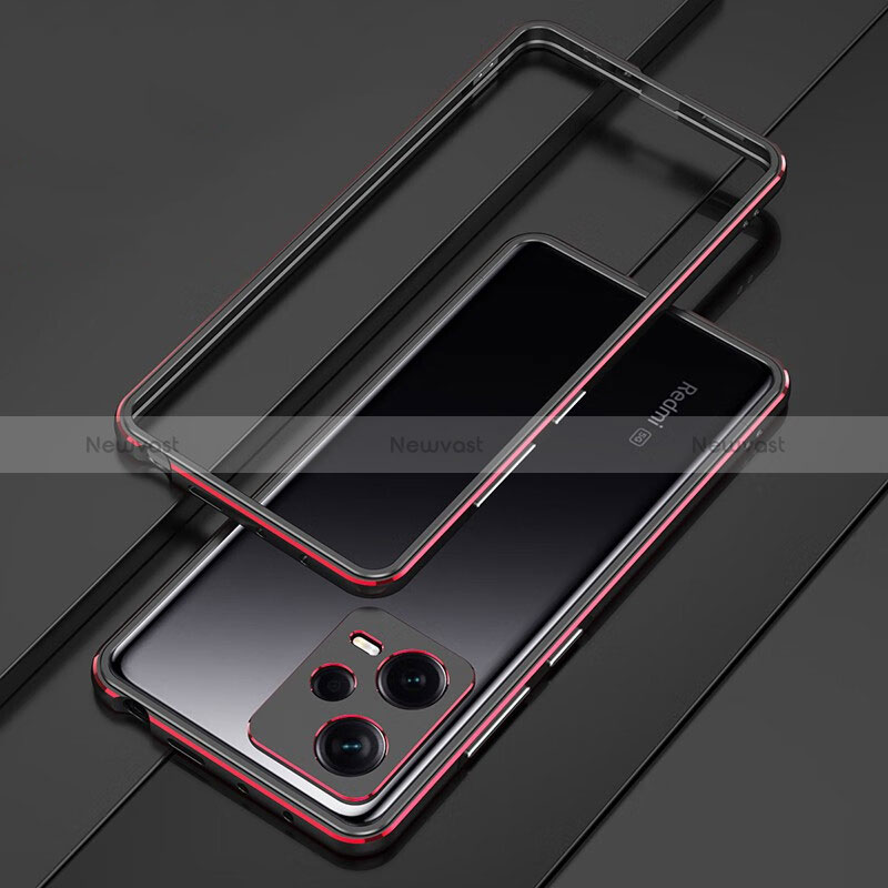 Luxury Aluminum Metal Frame Cover Case S01 for Xiaomi Redmi Note 12 Pro+ Plus 5G