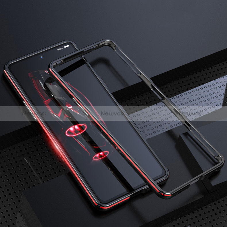 Luxury Aluminum Metal Frame Cover Case S02 for Xiaomi Redmi K40 Gaming 5G