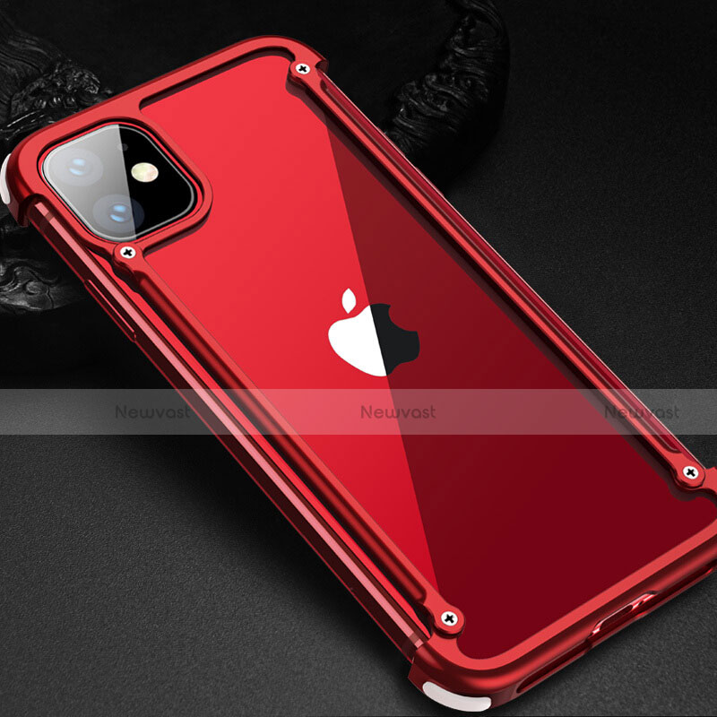 Luxury Aluminum Metal Frame Cover Case T01 for Apple iPhone 11