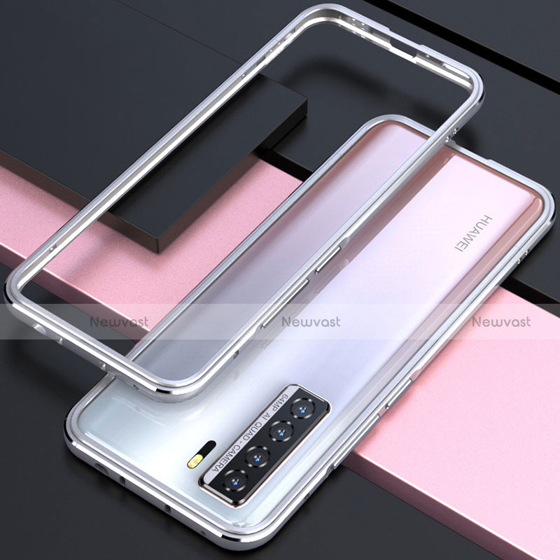 Luxury Aluminum Metal Frame Cover Case T01 for Huawei Nova 7 SE 5G