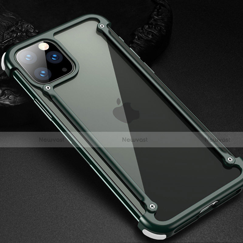 Luxury Aluminum Metal Frame Cover Case T02 for Apple iPhone 11 Pro