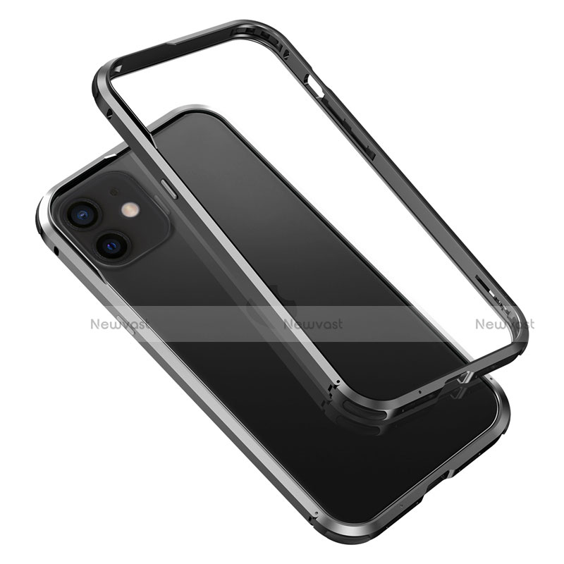 Luxury Aluminum Metal Frame Cover Case T02 for Apple iPhone 12