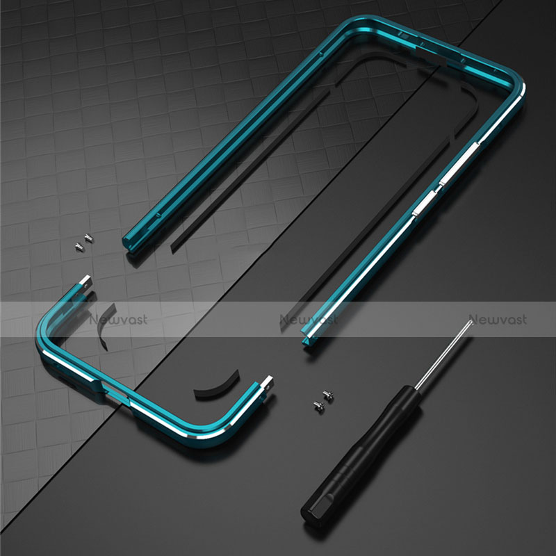 Luxury Aluminum Metal Frame Cover Case T02 for Huawei P40 Lite 5G